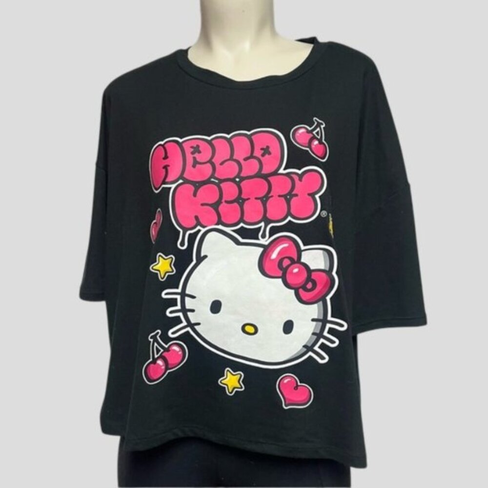 Hello Kitty Oversized Boxy T-Shirt Sleep Shirt